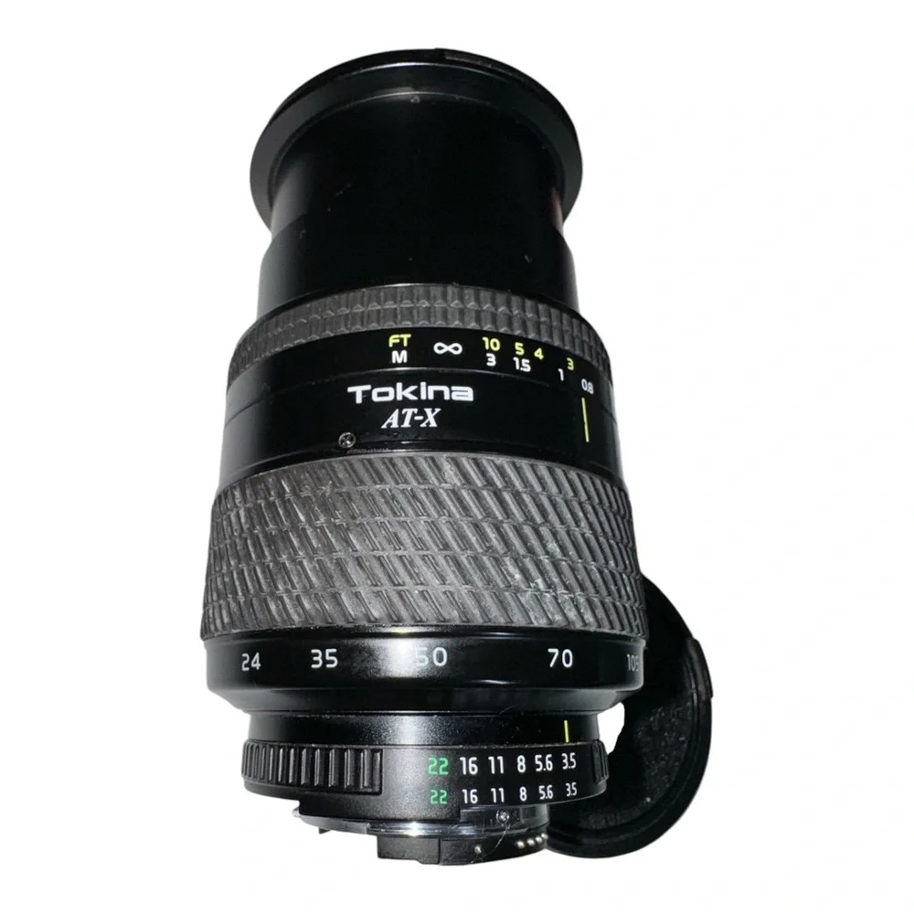 🔥 Tokina AT-X AF Aspherical 24-200mm F/3.5-5.6 72mm for NIkon F Great Shape 🔥